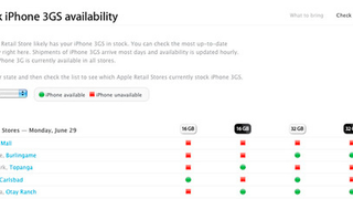 Check iPhone 3GS Availability Online First Before You Waste a Trip